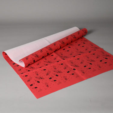 Mattress Protector / Rubber Sheet Red Rocket Design