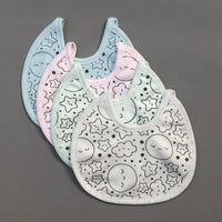 Bibs - Moon Star Design - Pack Of 4