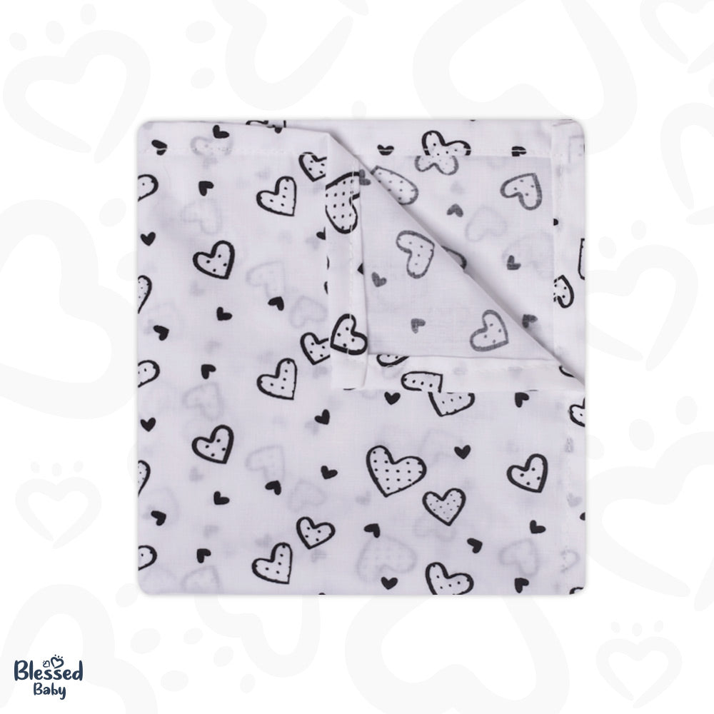 Wrapping Sheet - Hearts Design