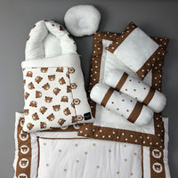 7Pcs Bedding Set - Bear Design