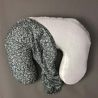 Nursing Pillow - Sage Green Leaf Print
