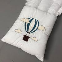 Baby Carry Nest – Hand Embroidery - Air Balloon Design