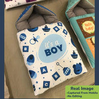 Baby Carry Nest - It's A Boy Blue Design