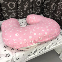 Nursing Pillow - Pink Hearts Design
