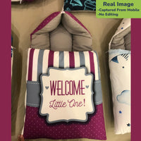 Baby Carry Nest - Welcome Design Purple Colour