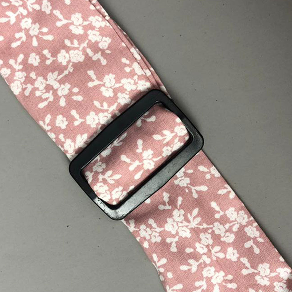 Feeding Apron / Nursing Cover – Pink ditsy floral print