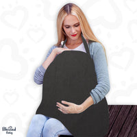 Feeding Apron / Nursing Cover – Grey Colour