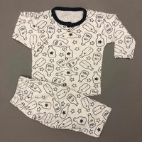 Night Suit For Baby – White Milk Design