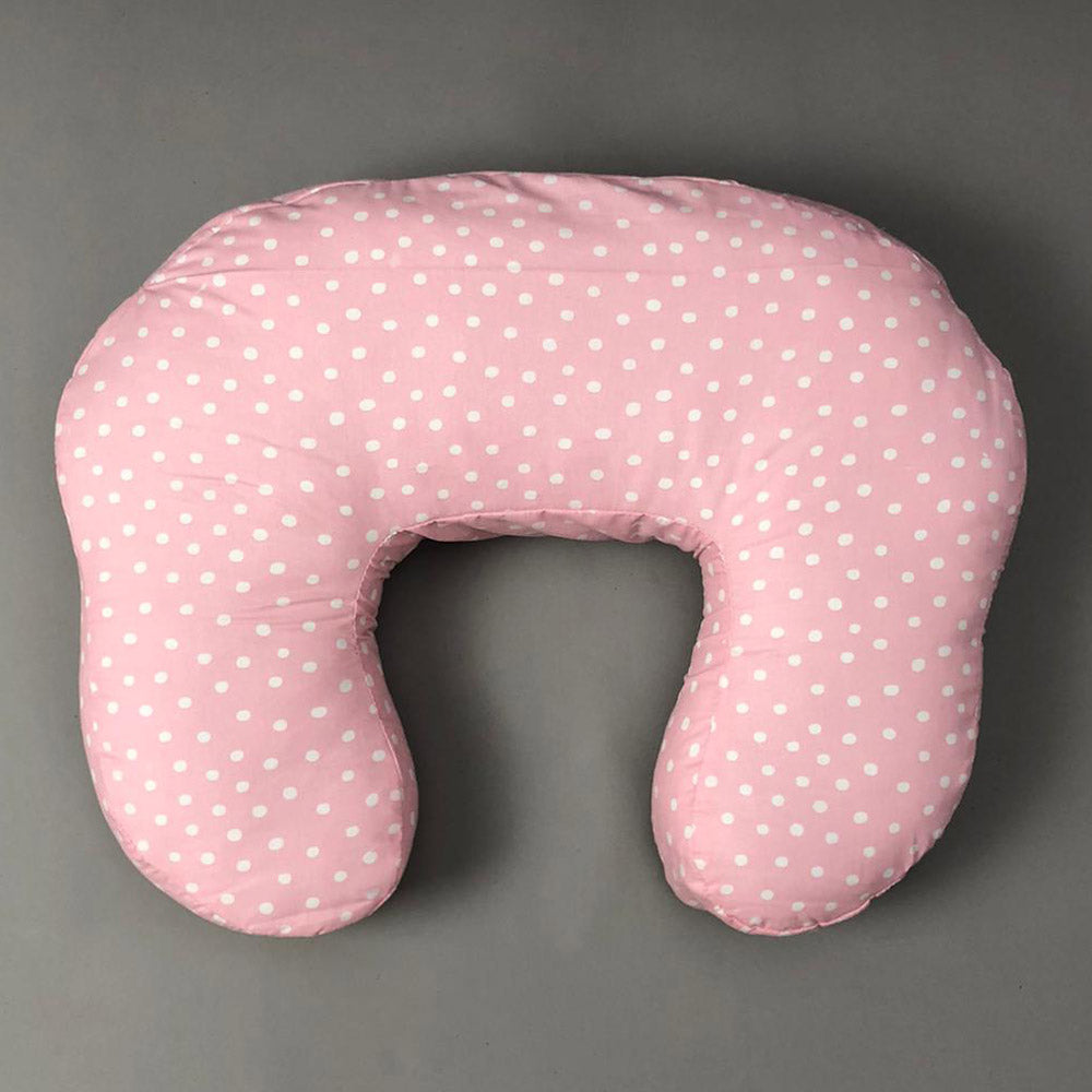 Nursing Pillow - Pink Dots Design