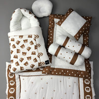 7Pcs Bedding Set - Bear Design