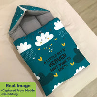 Baby Carry Nest - Heaven Design Green Colour