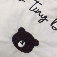 Baby Carrynest Towel Embroidery Bear Design