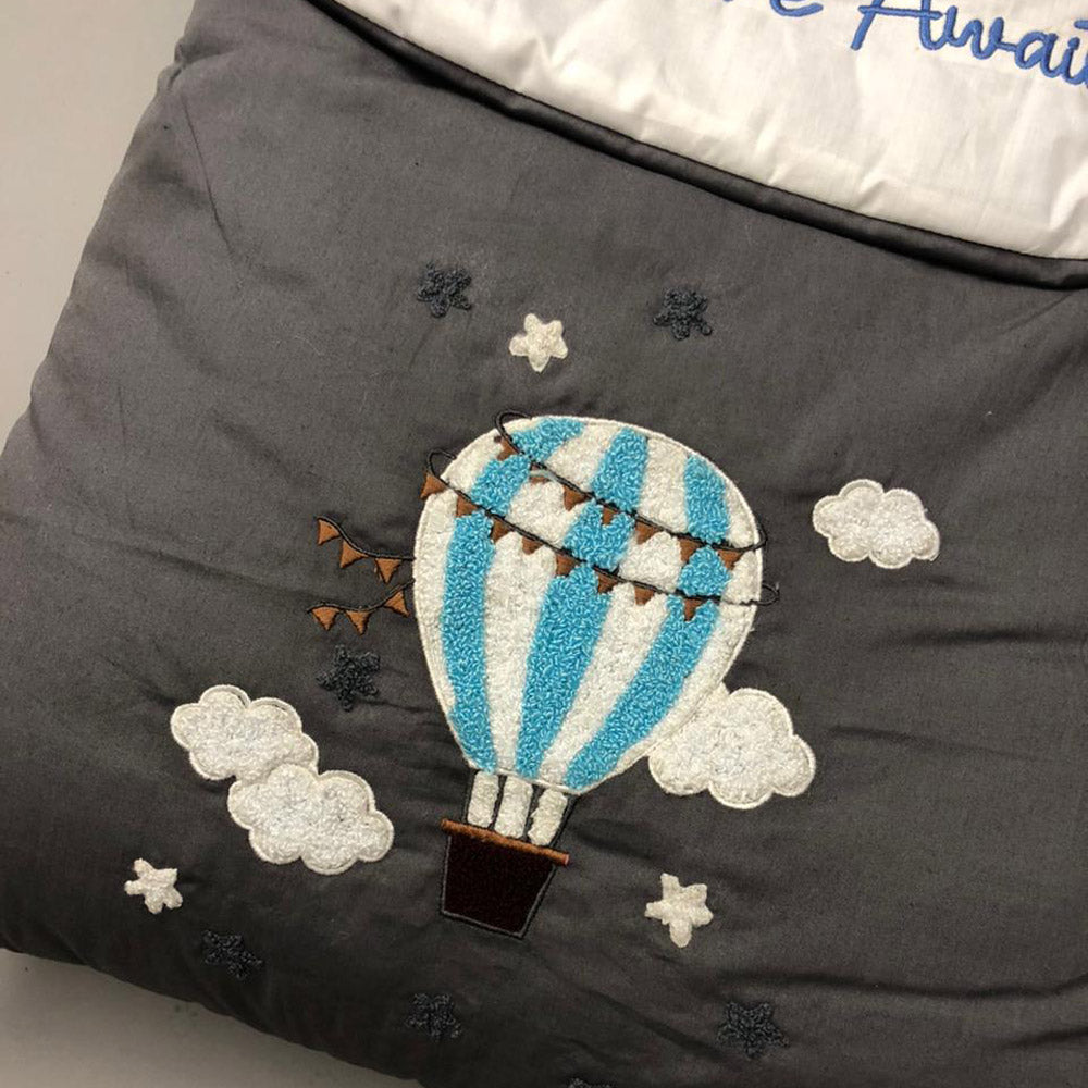 Baby Carrynest Towel Embroidery Adventure Design