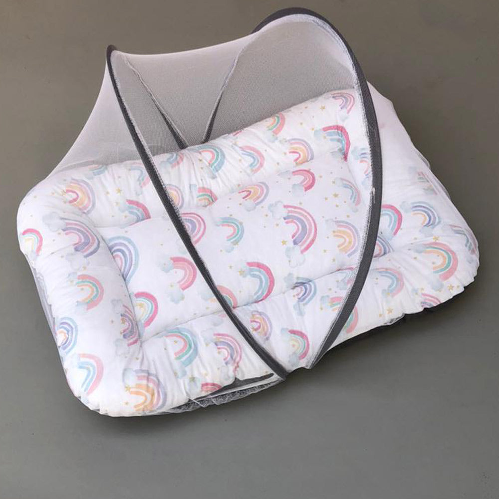 Mosquito Bed Net - Rainbow Design