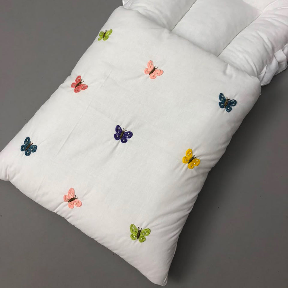 Baby Carry Nest – Hand Embroidery - Butterfly Design