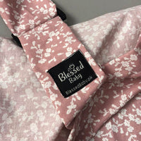 Feeding Apron / Nursing Cover – Pink ditsy floral print