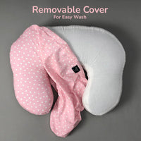 Nursing Pillow - Pink Dots Design