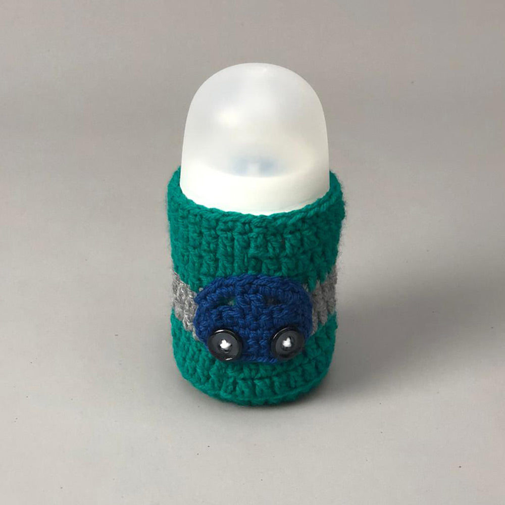 Handmade Crochet Feeder Cover - Car Design