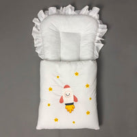Baby Carry Nest – Hand Embroidery - Rocket Design