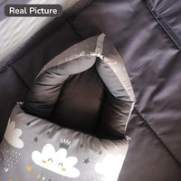 Baby Carry Nest - Heaven Design Grey Colour