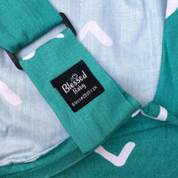 Feeding Apron / Nursing Cover – Turquoise-Green Design