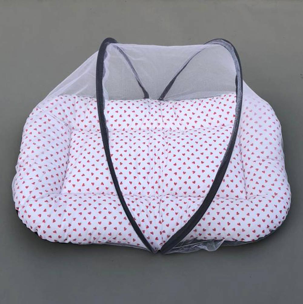 Mosquito Bed Net - Hearts Design