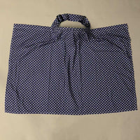 Feeding Apron / Nursing Cover – Navy Polka Dot Print