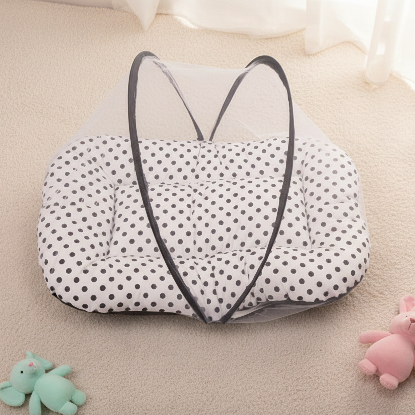 Mosquito Bed Net - Polka Dots Design