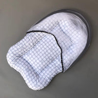 Mosquito Bed Net - Grey Dots Design