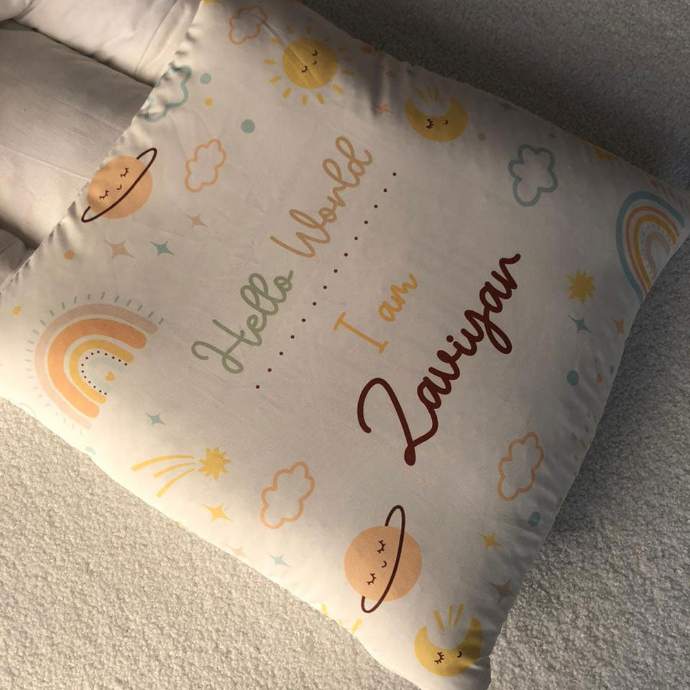 Baby Carry Nest – Customized Name Nursery Design