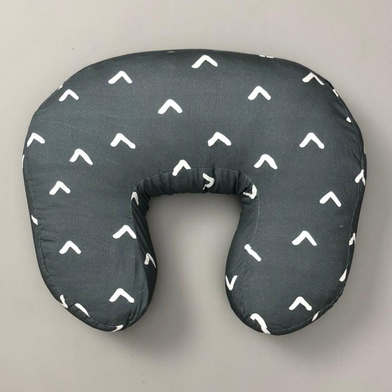 Nursing Pillow - Black-Grey Colour