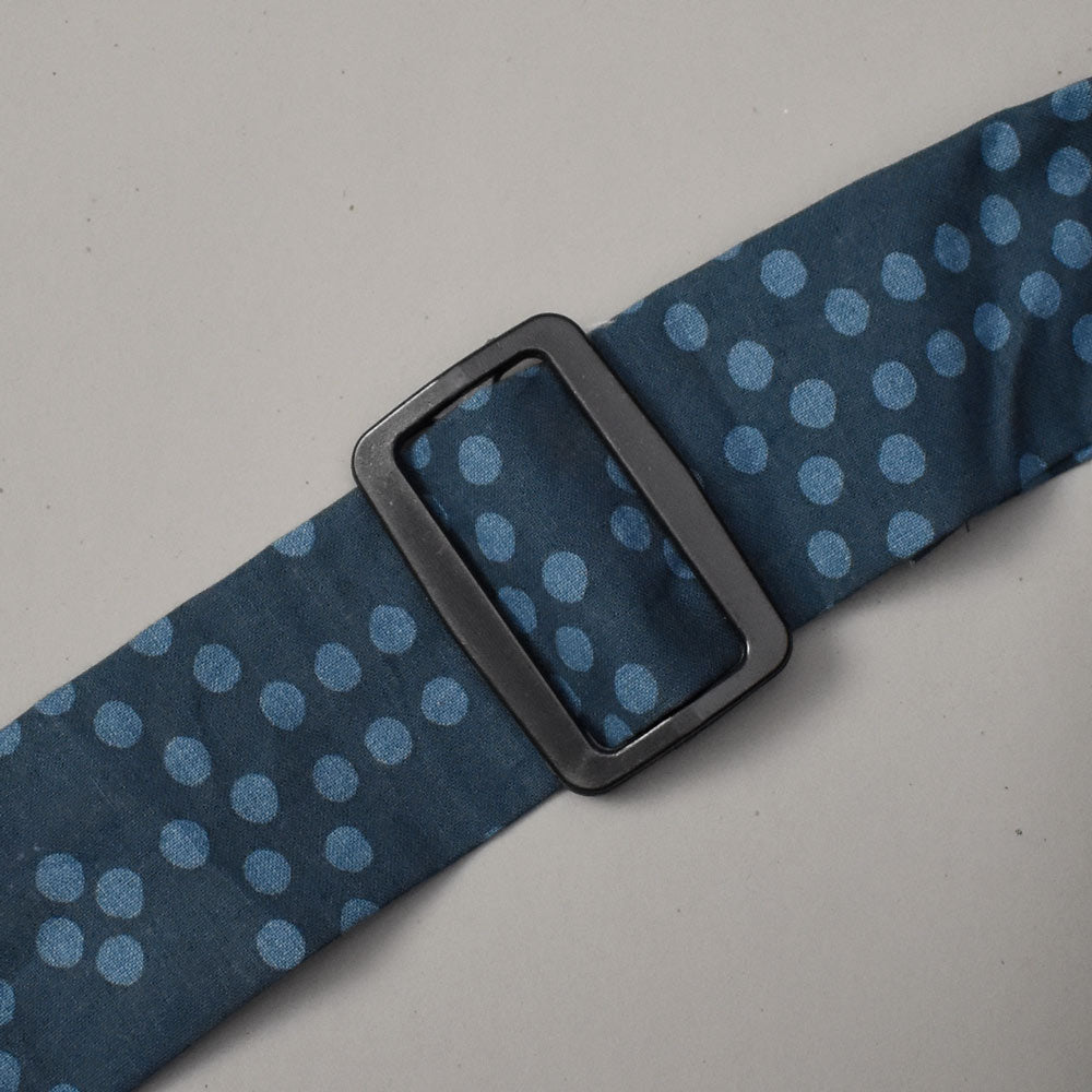 Feeding Apron / Nursing Cover – Blue Dotted Honeycomb Design