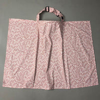 Feeding Apron / Nursing Cover – Pink ditsy floral print
