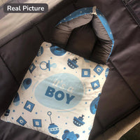 Baby Carry Nest - It's A Boy Blue Design