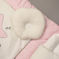 7Pcs Bedding Set - Twinkle Pink Design