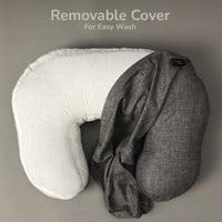 Nursing Pillow - Grey Texture Design
