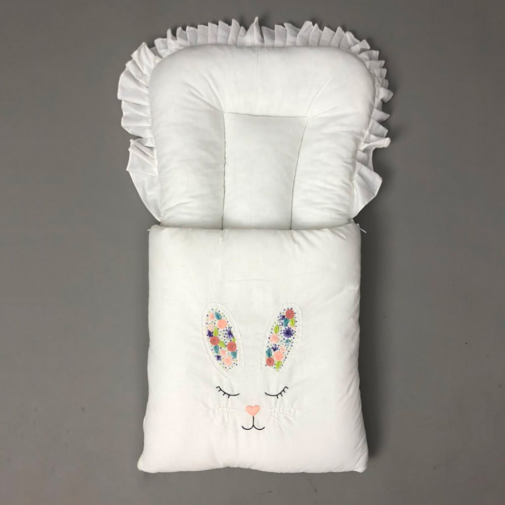 Baby Carry Nest – Hand Embroidery - Rabbit Design