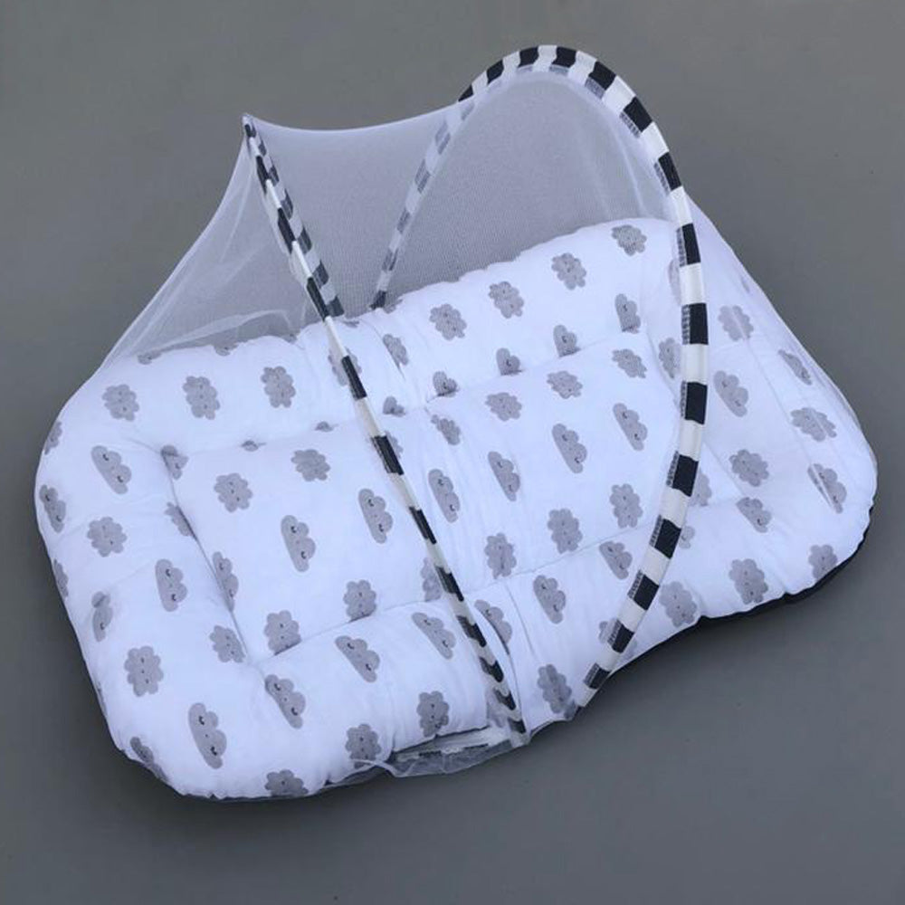 Mosquito Bed Net - Clouds Design