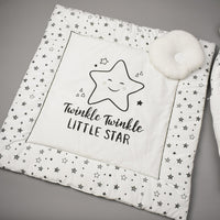 7Pcs Bedding Set - Twinkle White Design