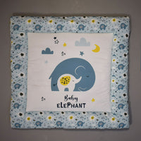 Baby Quilt - Elephant Design