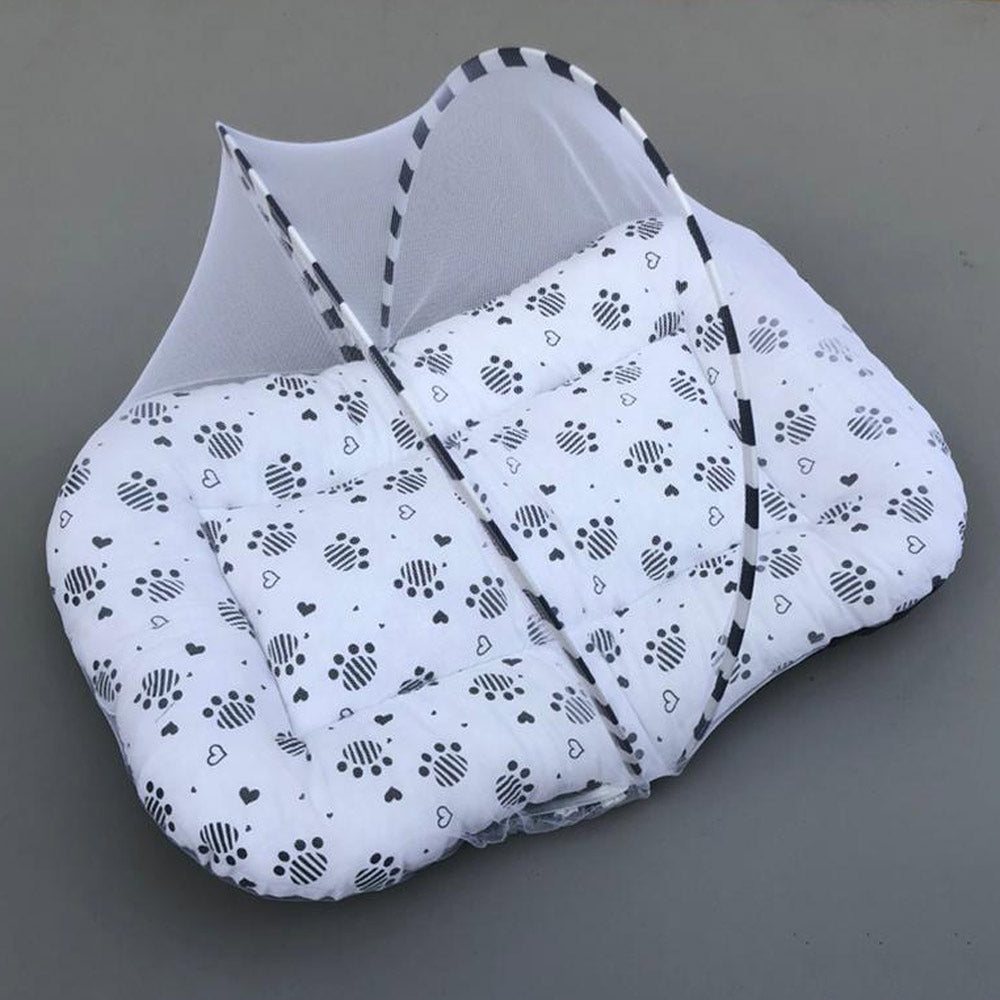 Mosquito Bed Net - Heart Paws Design
