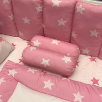 Baby Cot Bedding Set - Twinkle Pink Design