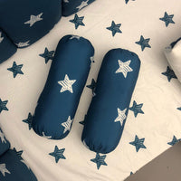 Baby Cot Bedding Set - Twinkle Blue Design