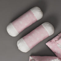 7Pcs Bedding Set - Twinkle Pink Design