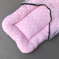 Mosquito Bed Net - Pink Hearts Design