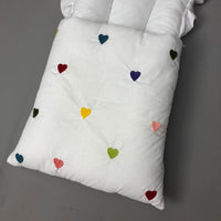 Baby Carry Nest – Hand Embroidery - Hearts Design