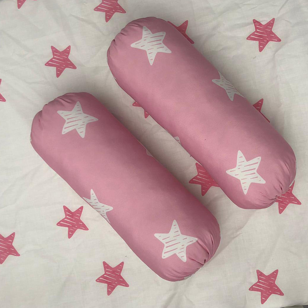 Baby Cot Bedding Set - Twinkle Pink Design