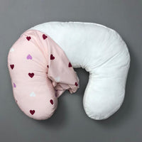 Nursing Pillow - Pink Hearts Design