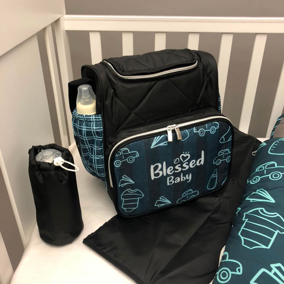 Diaper Bag + Carrynest - Blessed Baby Design