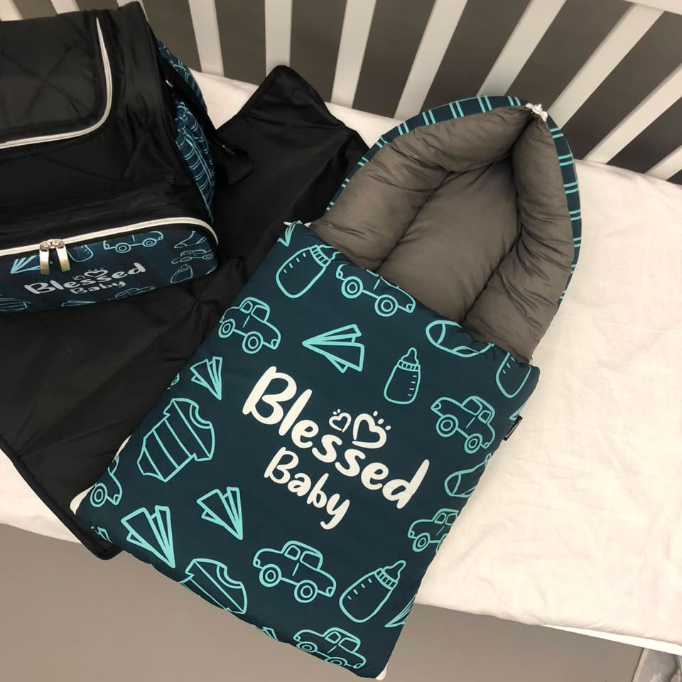 Diaper Bag + Carrynest - Blessed Baby Design